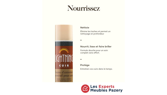 LIGHTNING Baume Cuir Rénovateur - 300 ml